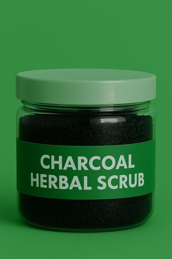 Charcoal scrub