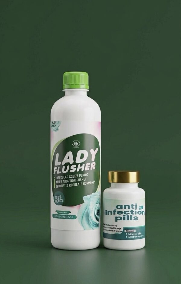 Ladys Flusher & anti infection pils